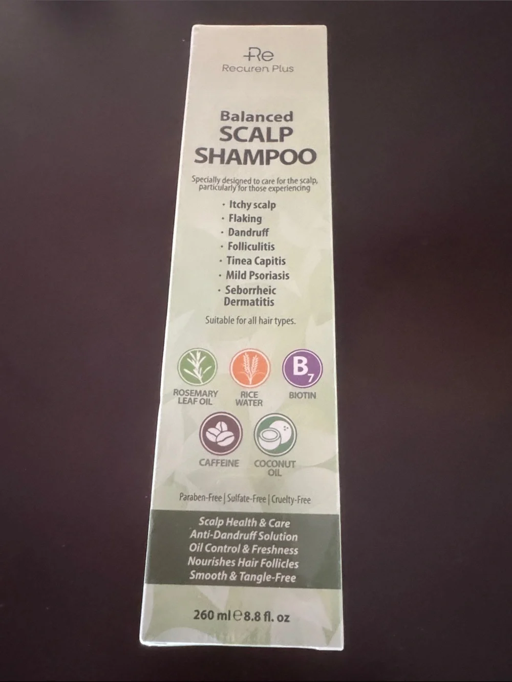 Balanced Scalp Shampoo — Cream/Light Green